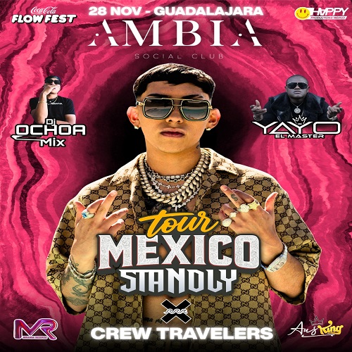 STANDLY TOUR MEXICO 2025 EN GUADALAJARA